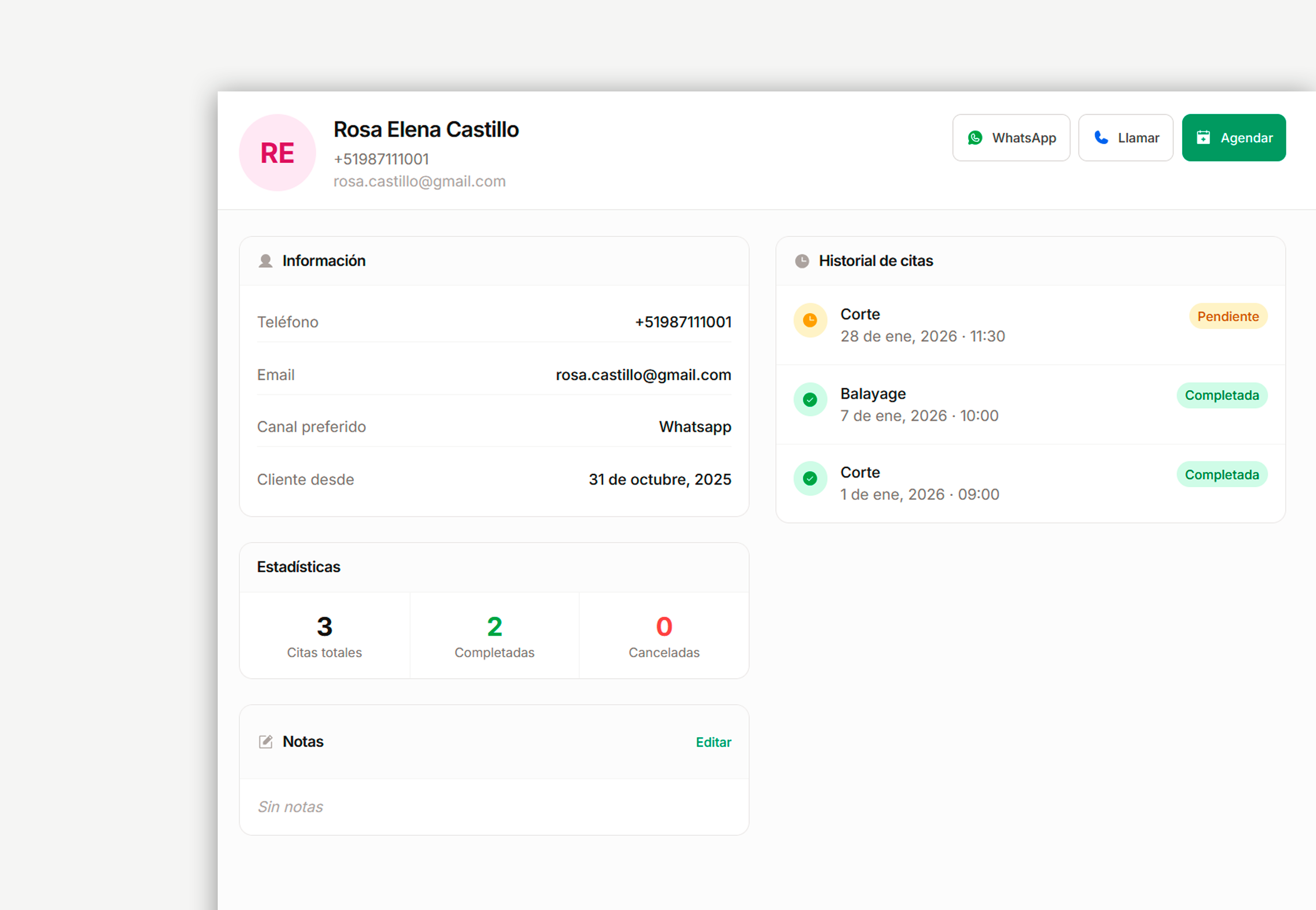 "¿Quién era la señora del balayage?"